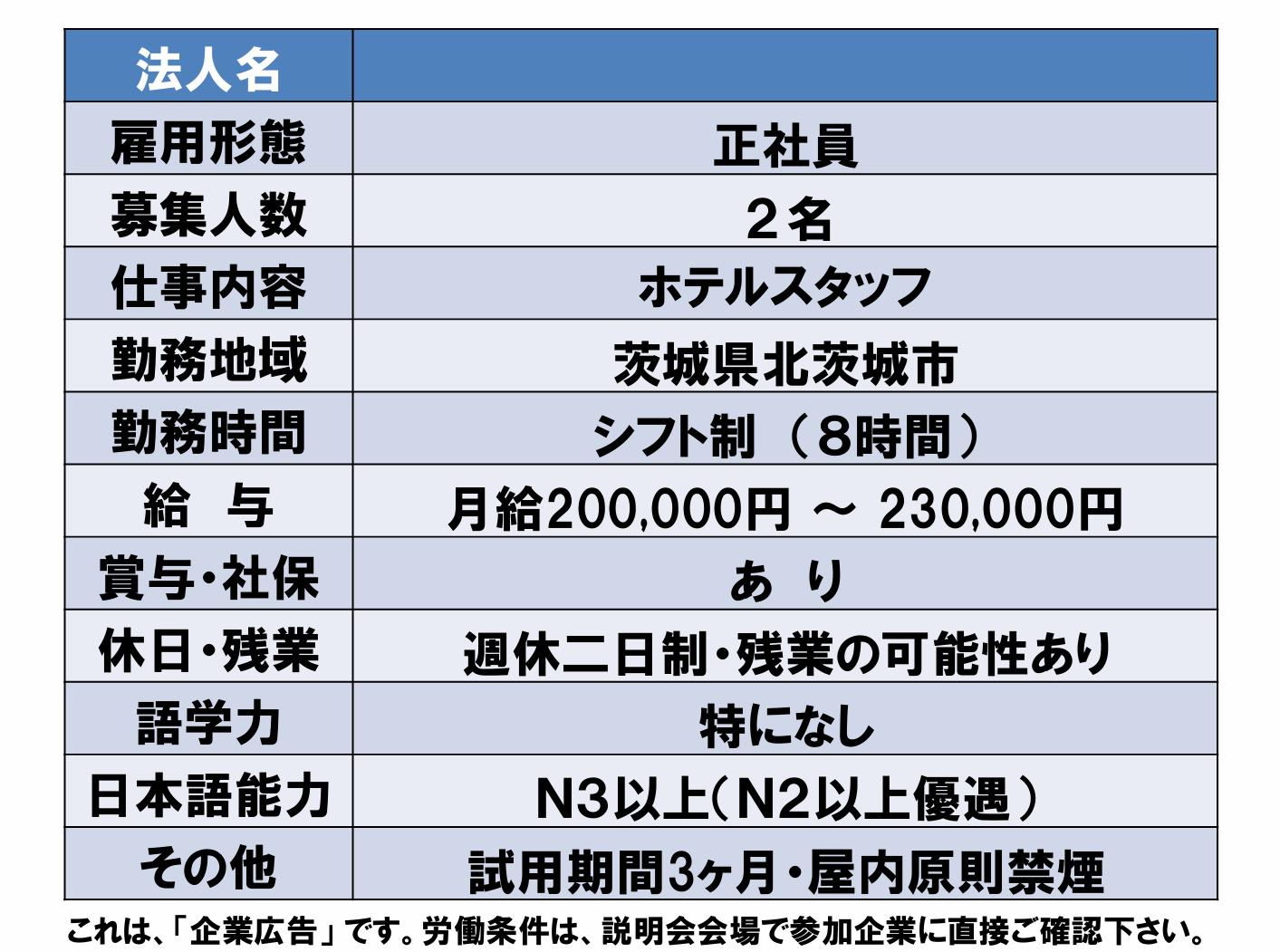 仕事、バイト、正社員