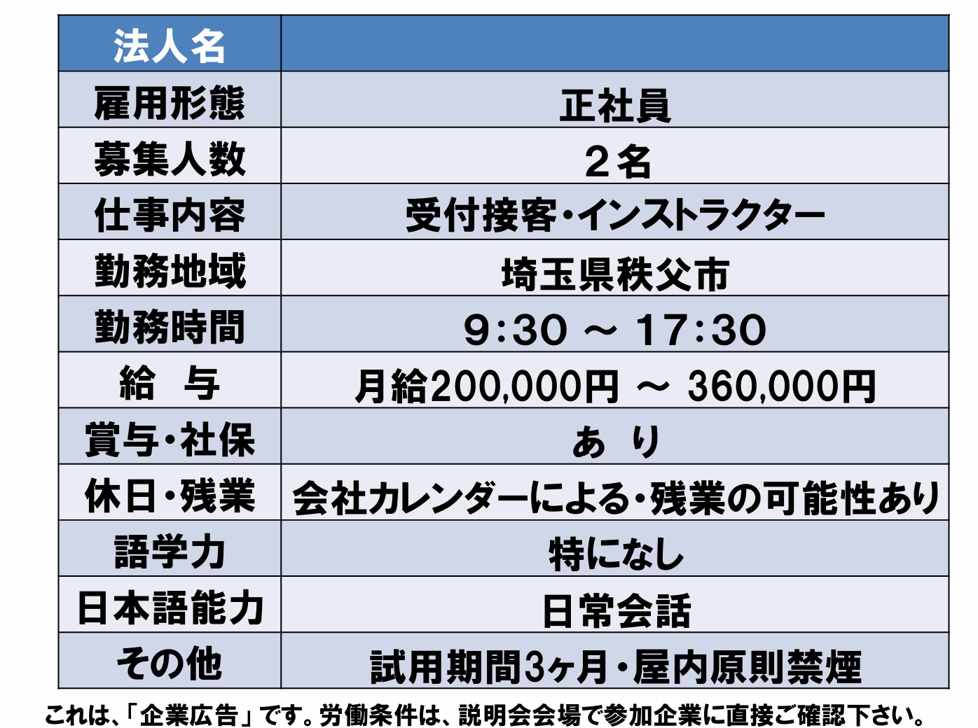 仕事、バイト、正社員