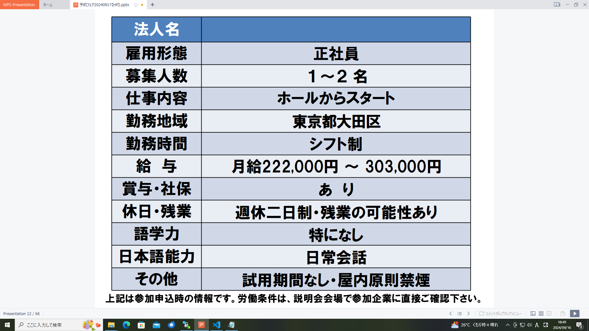 仕事、バイト、正社員